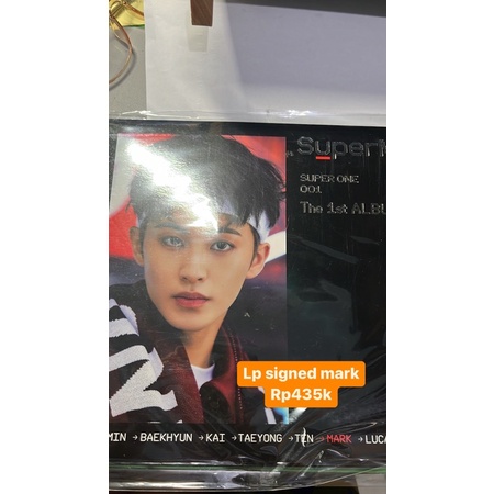 lp signed mark superM