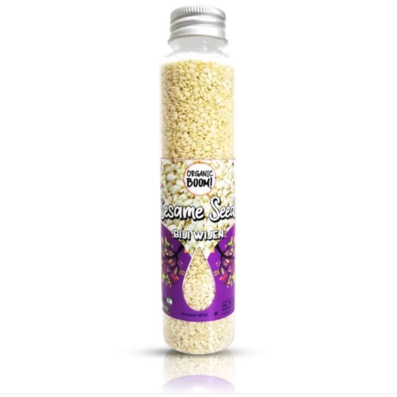 

Sesame Seeds 60g - Organic Boom! - Biji Wijen Putih Murni Praktis