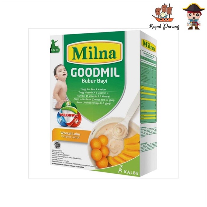 Milna Goodmil Wortel Labu 120 Gram
