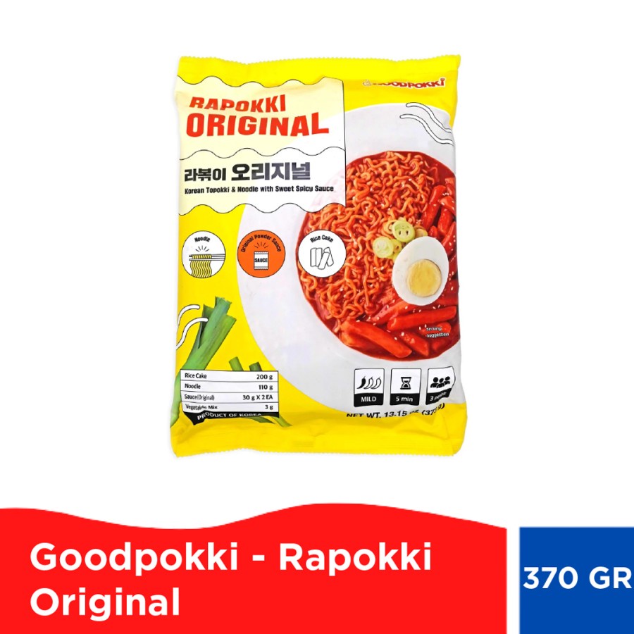 

Goodpokki Rapokki Original ( Ramen Toppoki Original ) - 370 gr