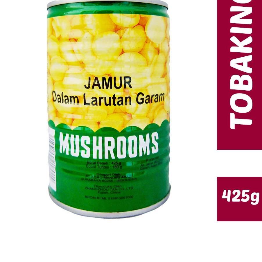 

⚡GROSIR⚡ Jamur kancing kaleng utuh 425 gr Whole Mushroom