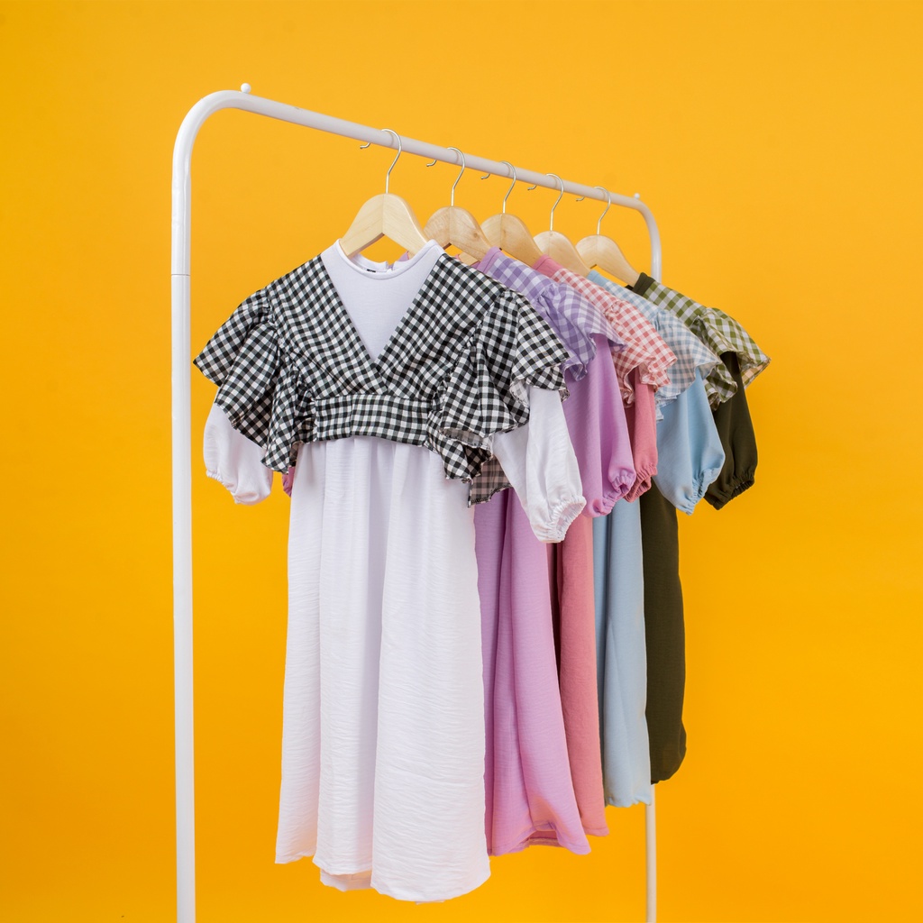 ALYA GAMIS OUTER RUMBAI / SETELAN GAMIS ANAK/ GAMIS ANAK