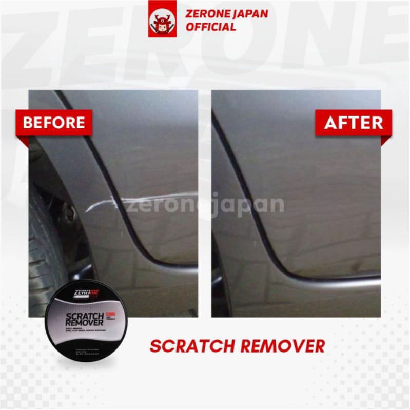 Pembersih Mobil Noda Aspal Oil dan Penghilang Baret Goresan pada Cat Body - Zerone Japan Kit Limited