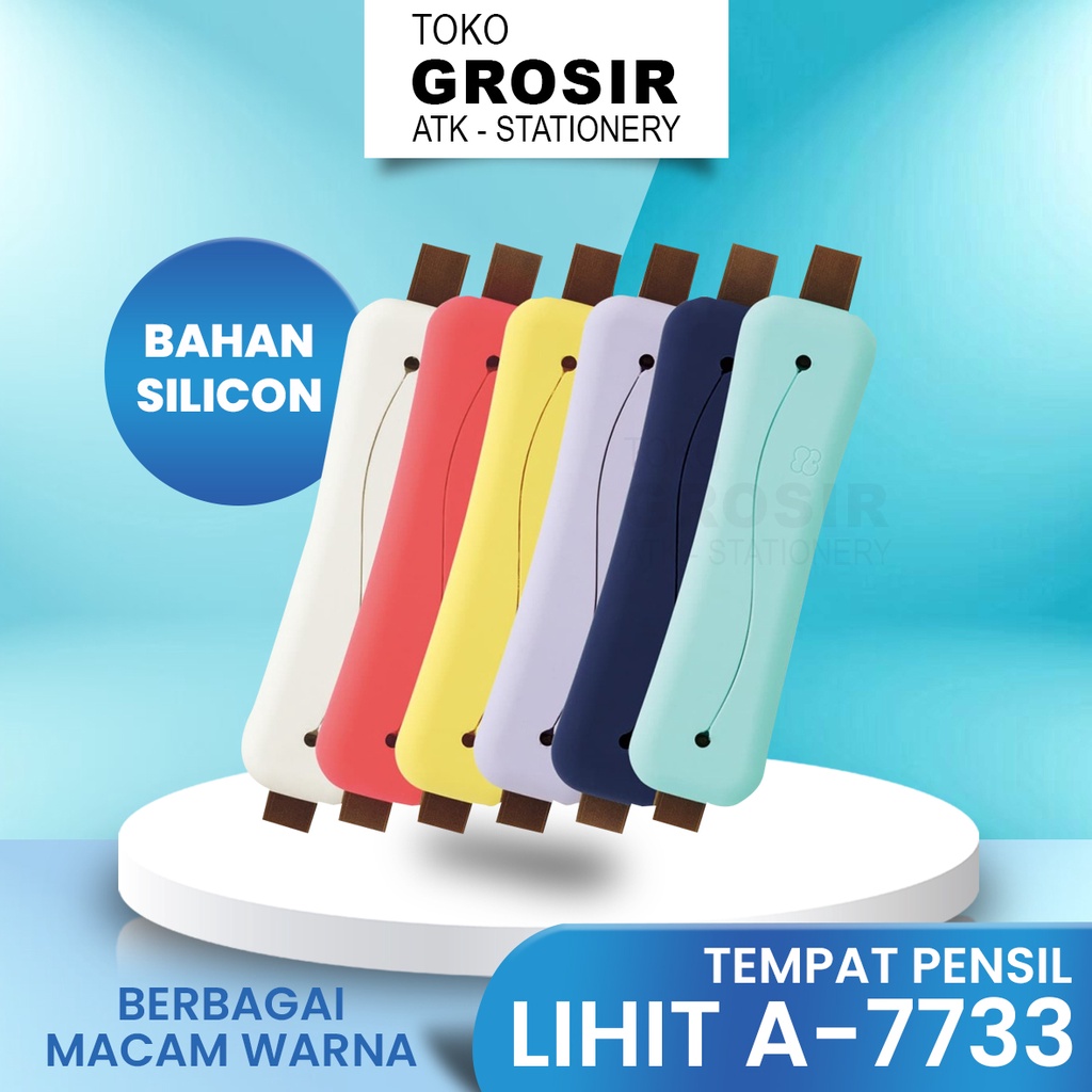 

LIHIT LAB Tempat Pensil Lucu Book Band Pen Case A-7733