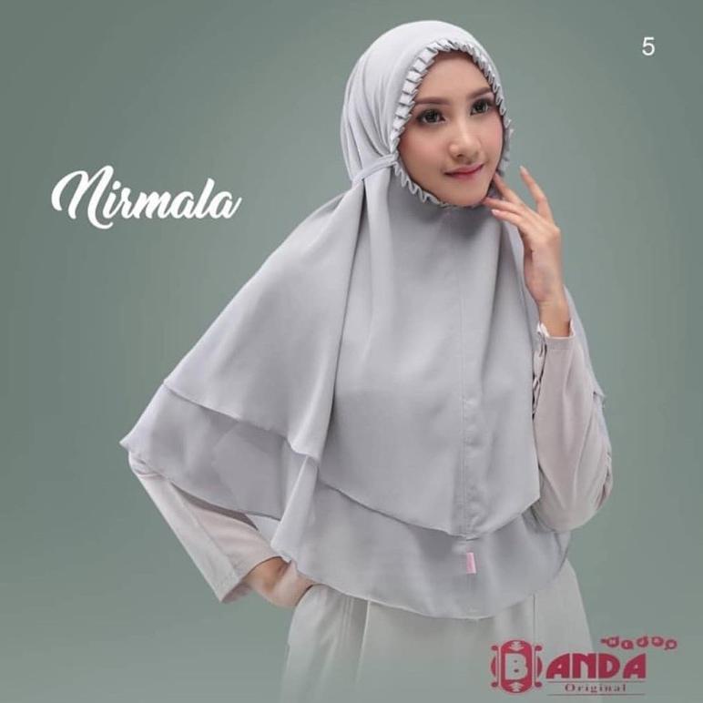 Bergo KCB 2 Layer Maryam Lipit / Khimar Diamond / Hijab Instan Gerigi / Jilbab Kerudung Cantik ◦ BSK