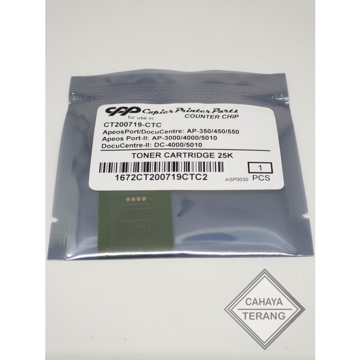 Spp Chip Toner Cpp Xerox Apeos 350 550 / Dc 5010