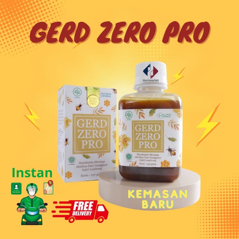 Jual Gerd Zero Pro Original Kemasan Baru Obat Asam Lambung Shopee