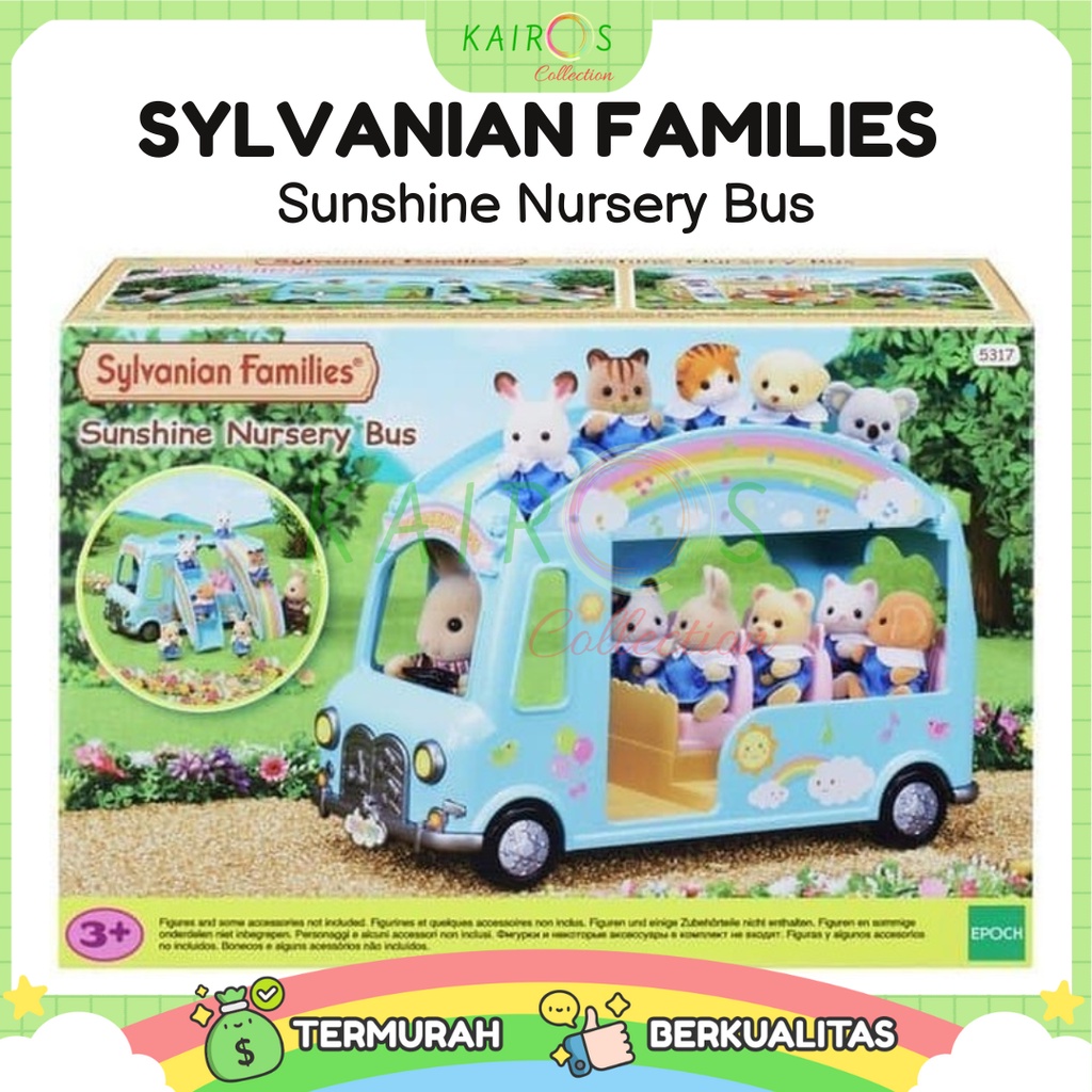 Sylvanian Families Sunshine Nursery Bus