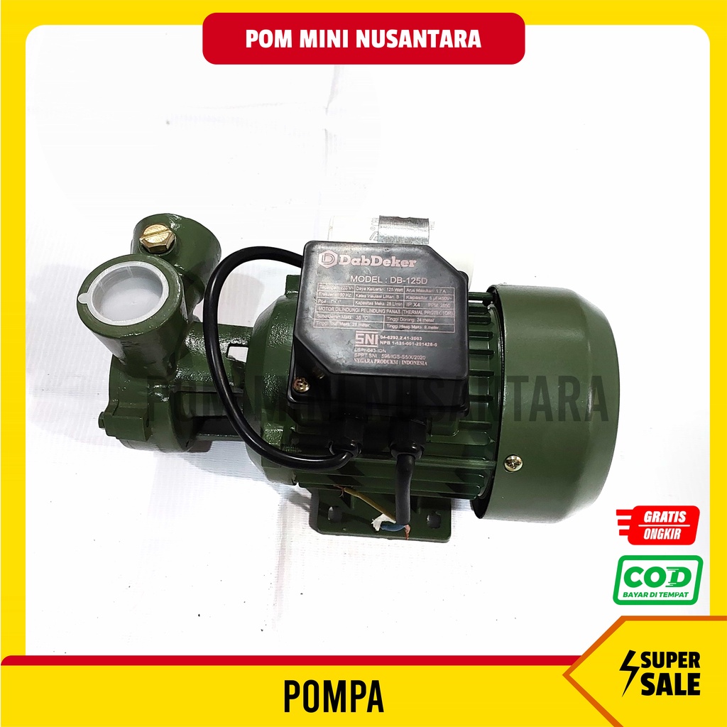 Pom Mini Nusantara - Pompa Bensin Pertamini Digital Ac 125 Watt