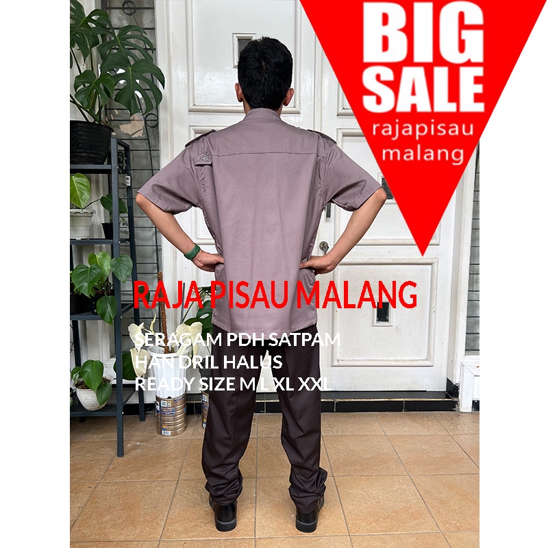 Baju Pdh Coklat Satpam Terbaru