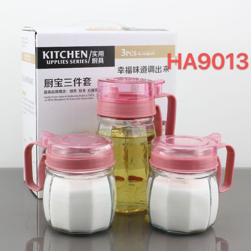 Tempat Bumbu dan Minyak Set