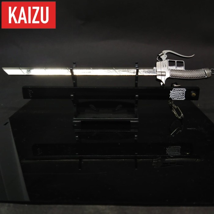 Miniatur Pedang 3D manuver Anime Singeki No Kyojin (SNK)