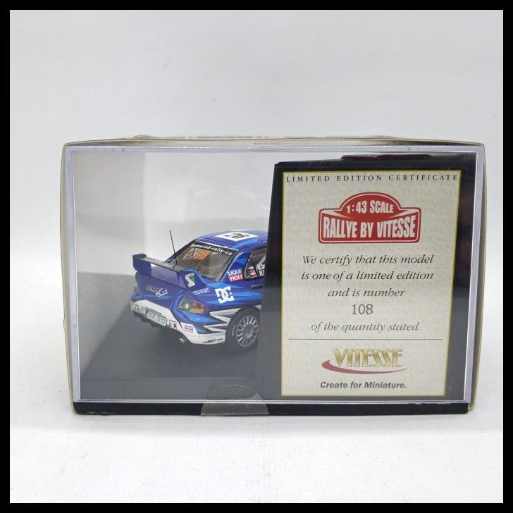 Vitesse Mitsubishi Lancer Evolution Ix #26 Rally Sweden 2011 1/43