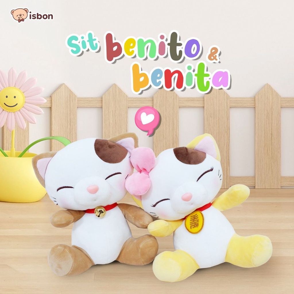 ORI ISTANA BONEKA ISBONBONEKA KUCING / CAT