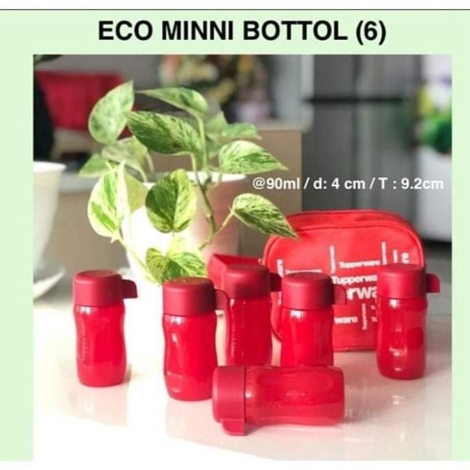 Eco mini 90ml botol tupperware mini