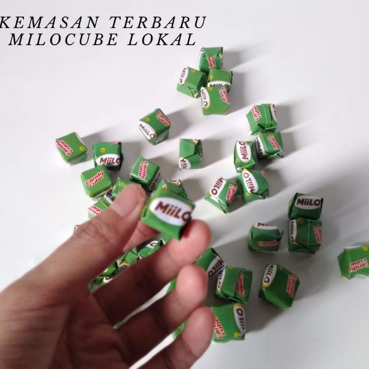 

(O-5&Y✪) milo cube isi 100 milo cube lokal permen milo lokal proses cepat