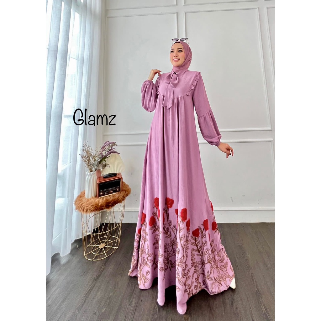 Original GLAMZ Dress  Evelyn 5 (seri B) / Fashion Muslim Gamis