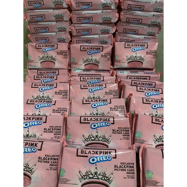 

READY STOCK OREO X BLACKPINK COOKIE MULTIPACK 6PCS, 171G [LIMITED EDITION] SEALED BISA PILIH MEMBER JENNIE LISA JISOO ROSE