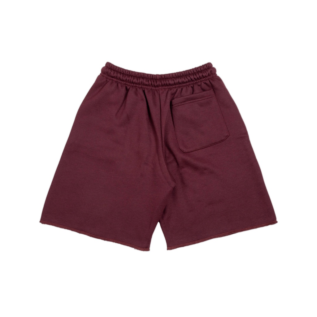 

ID FLADE STUDIOS - FLADE SHORT PANTS FLEECE - CELANA PENDEK TRAINING - BURGUNDRY