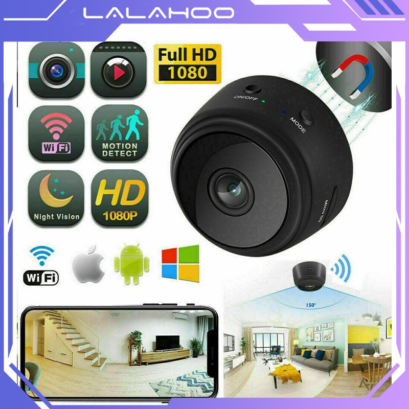 Jual Camera CCTV HD Wireless Mini Tanpa Dan Dengan Listrik Dari HP ...