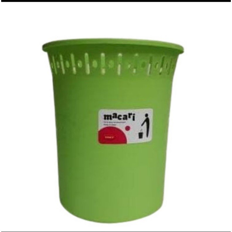 Keranjang / Tempat Sampah Plastik Bulat - Trixy Macari DB-342