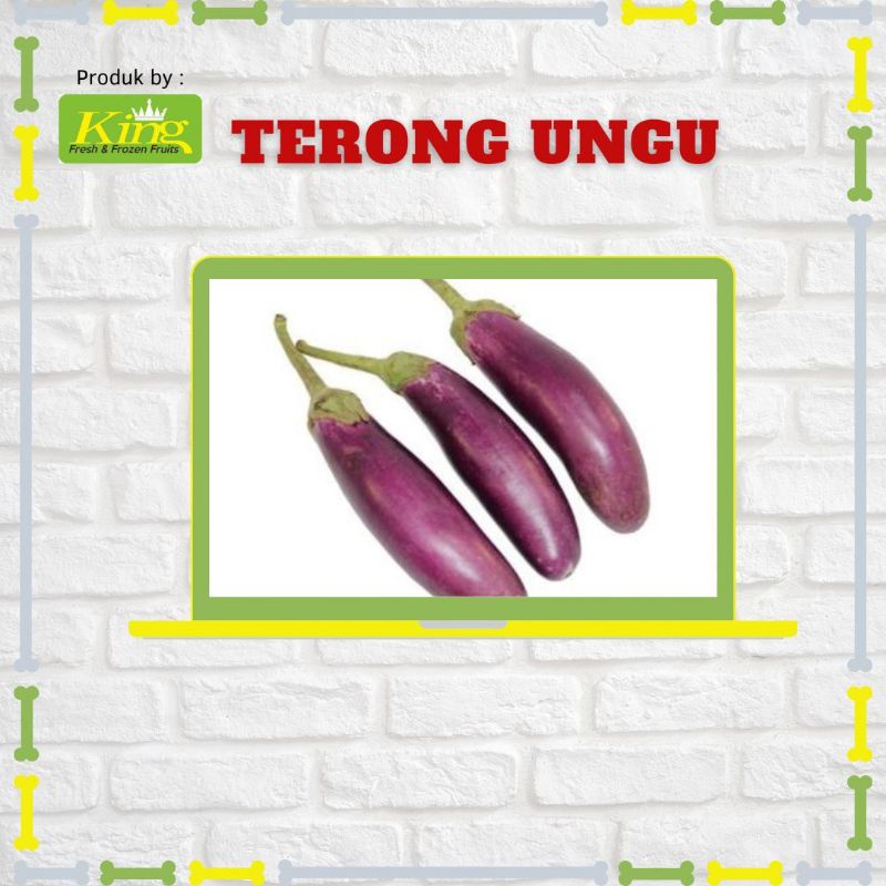 

Terong ungu 500gr, sayur terong ungu segar