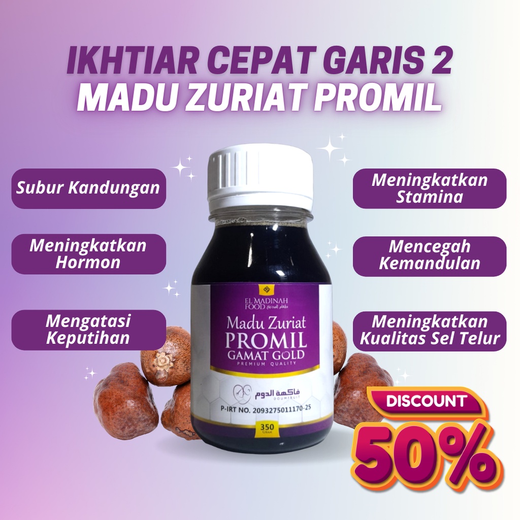 

Madu Zuriat Promil Penyubur Kandungan