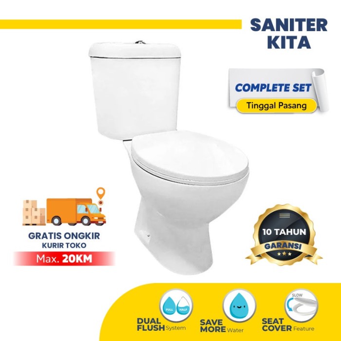 Bak Good Kloset Oulu M638-438 Original Garansi Resmi 10 Tahun