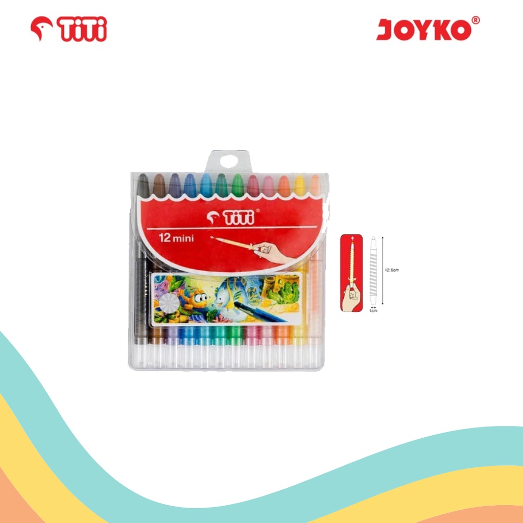 

CRAYON PUTAR 12 WARNA TITI CP-12T (1 SET)