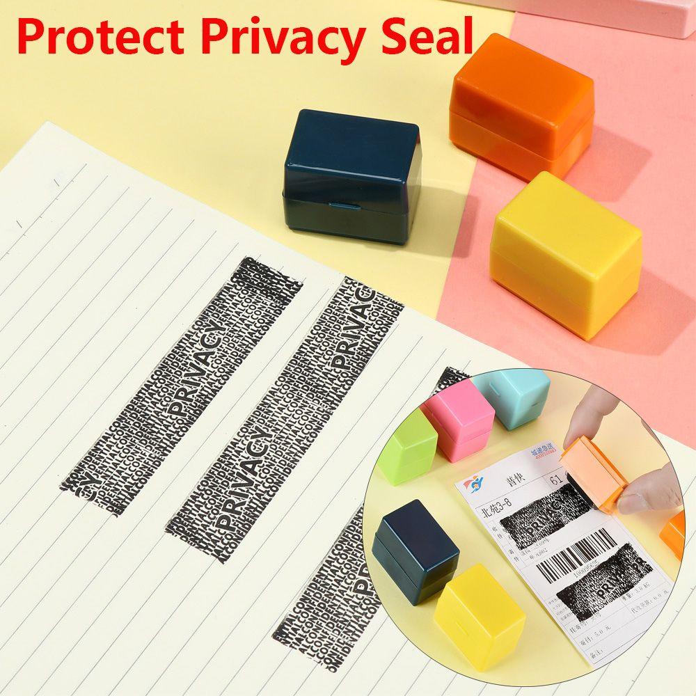 R-flower Security Stamp Privasi Pencuri Praktis Protect Messy Code Protect Tool Segel Rahasia