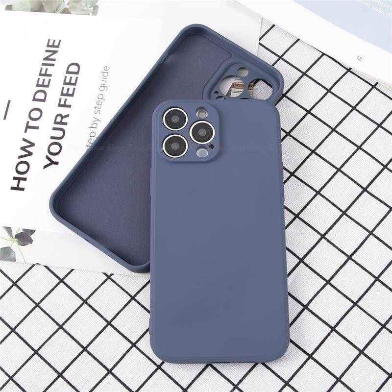 Untuk OPPO Temukan X2 X3 X5 Pro Warna Permen Silikon Cair Perlindungan Penuh Tipis Soft Cover Phone Case Untuk OPPO F15 F19 F19s Pro Plus