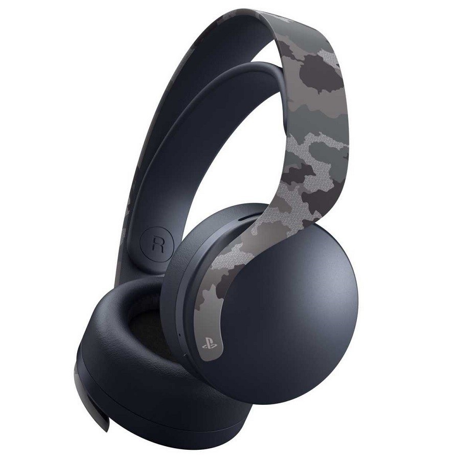 PS5 PS4 PULSE 3D Wireless Headset Grey Camouflage