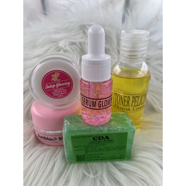 COD PAKET 5in1 PAKET GLOWING ZAYORA 10gr