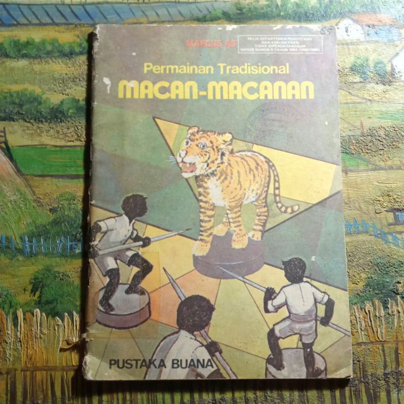 Buku permainan tradisional Macan-macanan, Marcus As