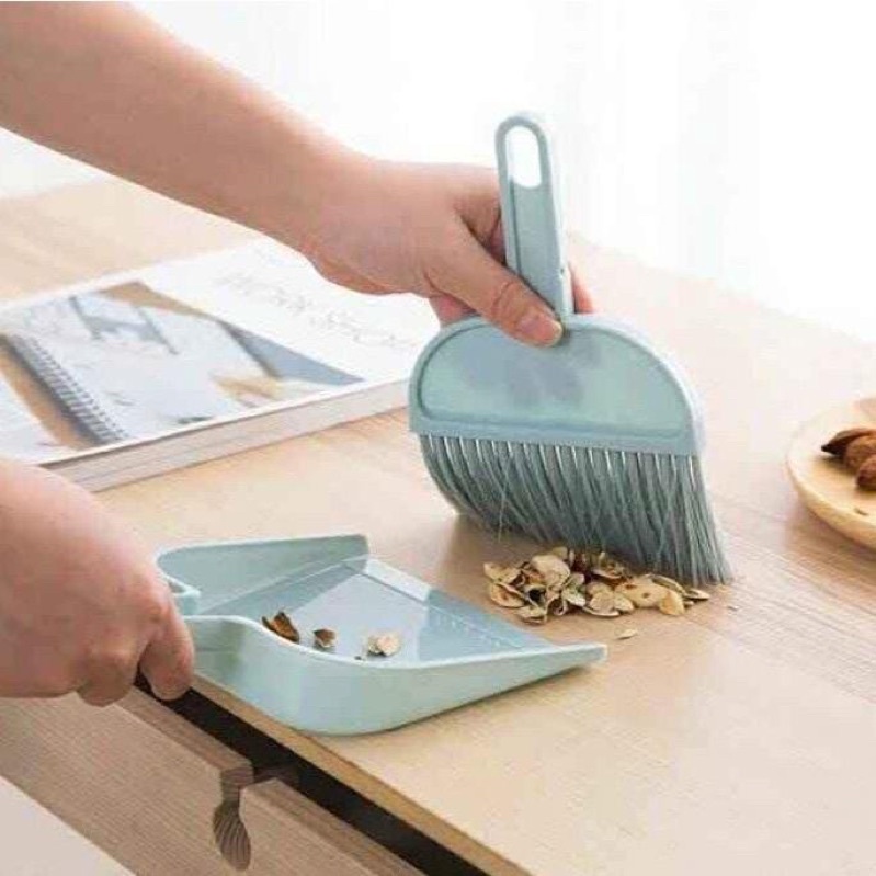 Sapu Mini Set Serbaguna GSF 124 Serok Pengki Sapu Mobil 2 in 1 Multifungsi