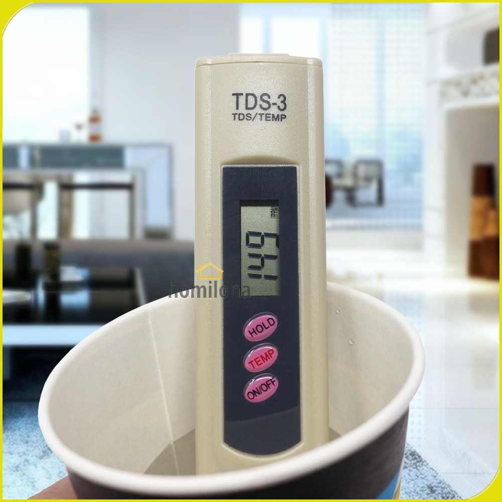 TDS Meter Alat Ukur Kualitas Air Water Quality Tester - TDS-3