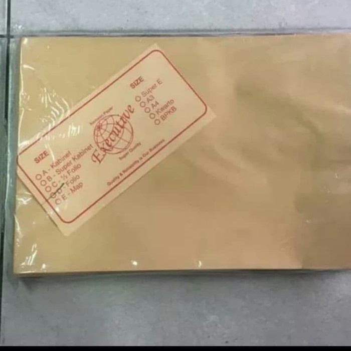 

✨NEW✨ - Amplop Coklat Folio ada lem (SEAL)