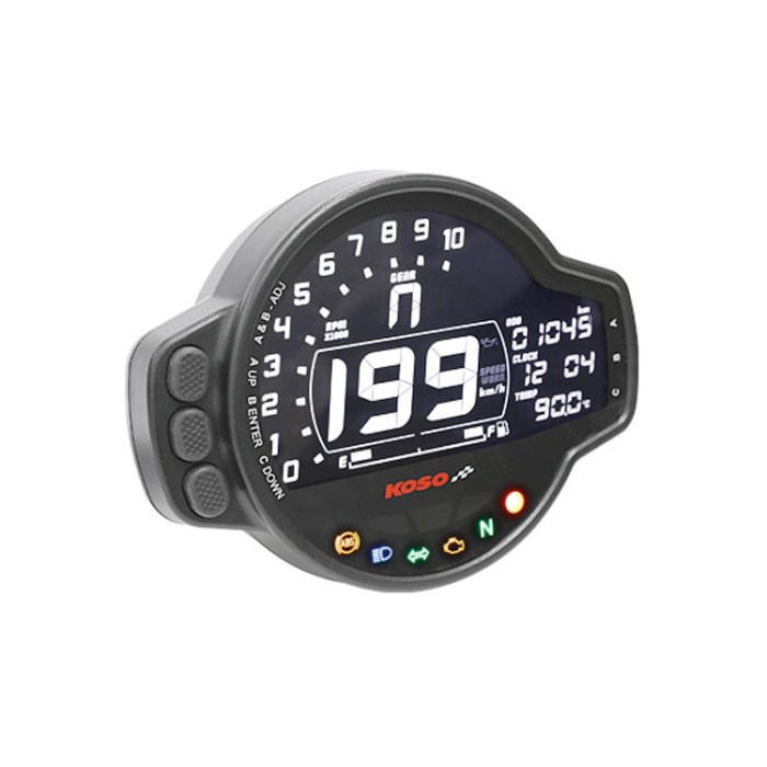 Goggle Ng786 Speedometer Digital Lcd Meter Ms01 Koso Nmax-Aerox-Pcx-Xmax-Vari