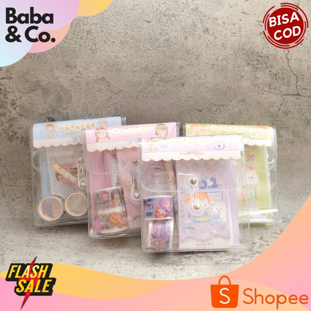 

PAKET WASHI TAPE JBE-SCD STIKER WASHITAPE CUTE GIRL PAKET STICKER BOX CEWEK LUCU UNIK MURAH DIY BOX ATK MURAH BISA COD