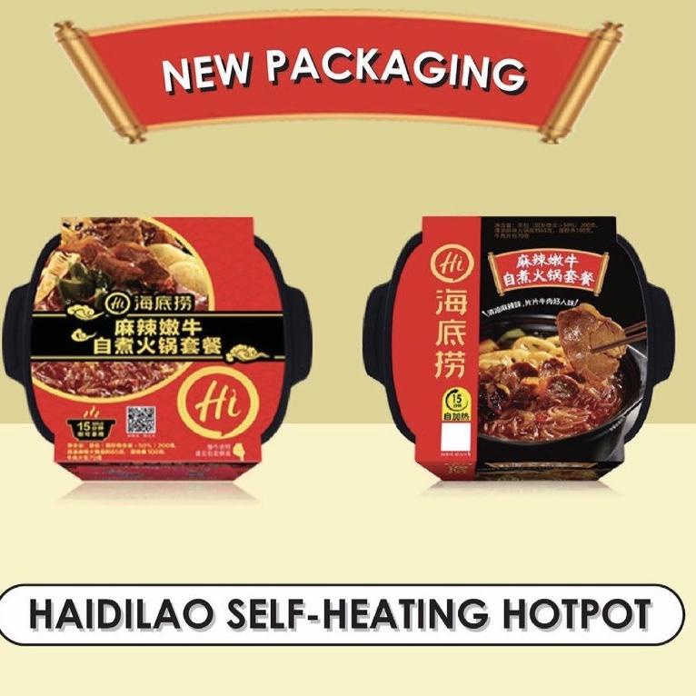 

[R-1W ❤] [READY]Haidilao instant | self heating hotpot | HaiDiLao Hot Pot Instant Steamboat海底撈自熱小火鍋-paling laris