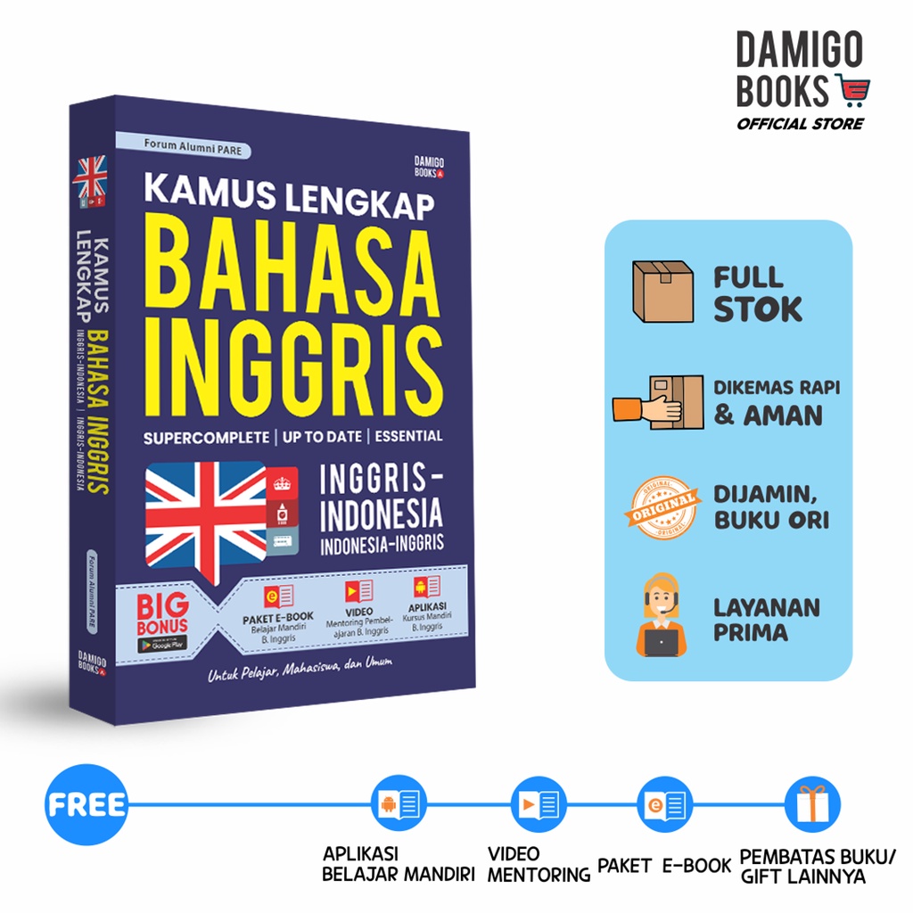 Kamus BAHASA INGGRIS - Kamus Lengkap Bahasa Inggris