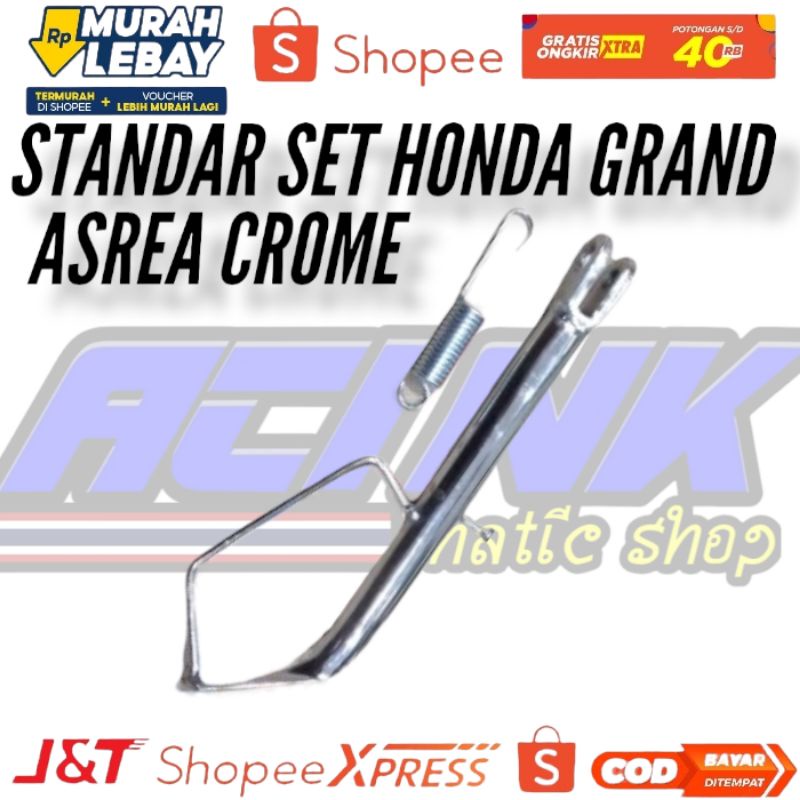 Standar tengah grand prima legenda c70 c700 c800 astrea 800 star crome jagrak tengah grand crome