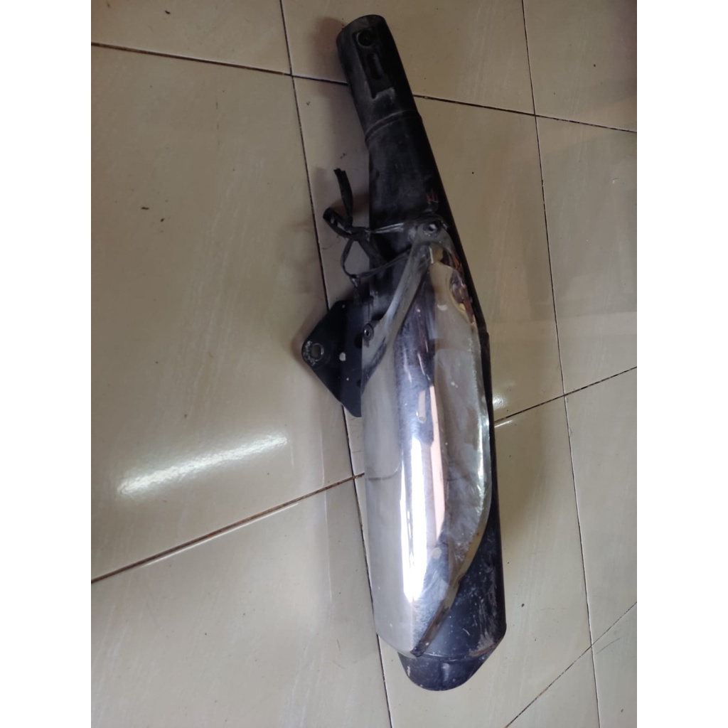 Silincer Knalpot Megapro Monoshock Ori Copotan