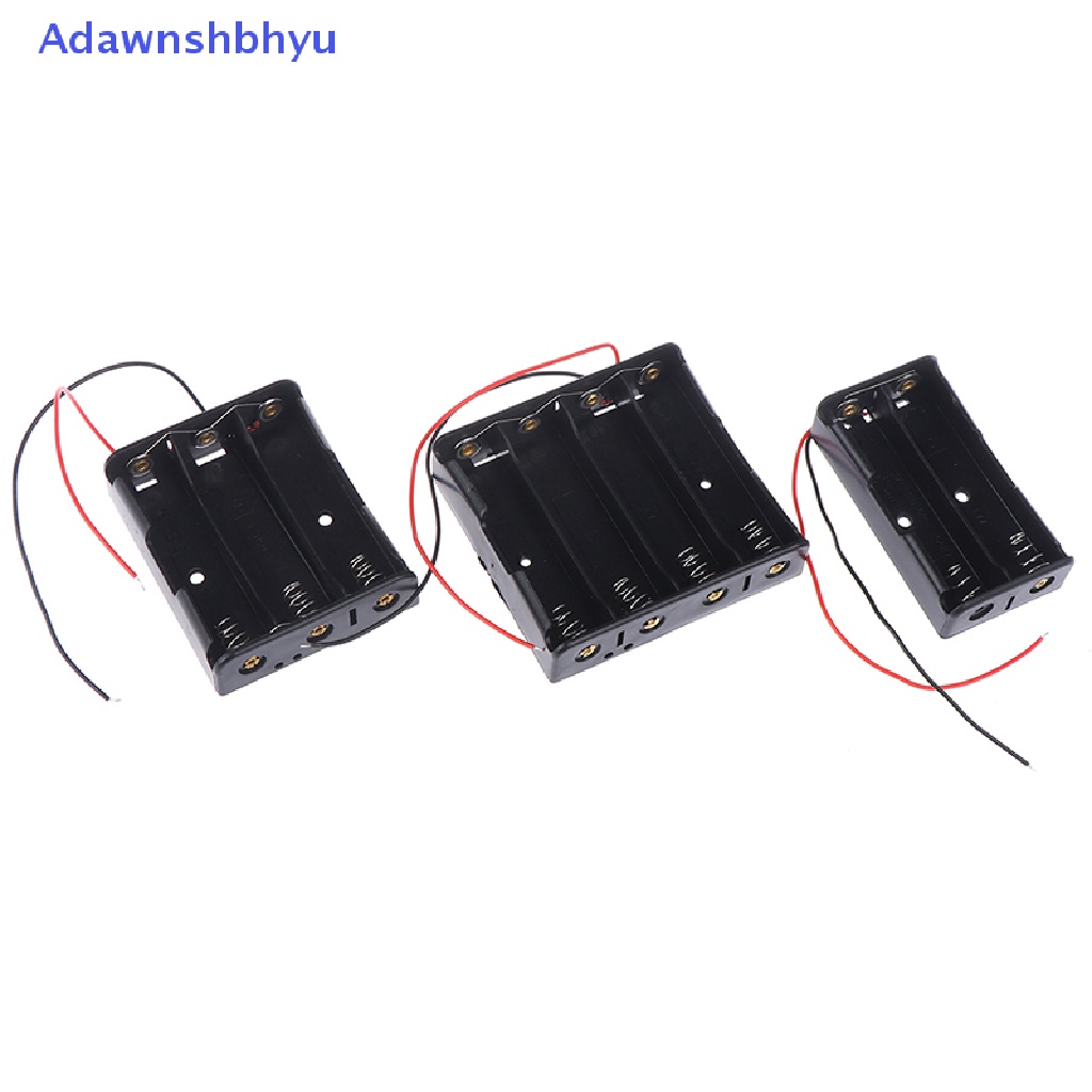 Adhyu 1PC Tempat Penutup Case Penyimpanan Bahan Plastik Li-ion Untuk2Per3 /4x3.7V 18650 DIY ID