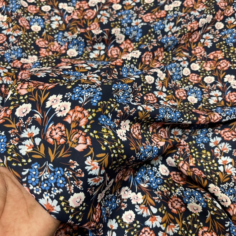 Kain Zara Crep - Kain Ceruty zara- Kain Ceruty - Sifon Motif - Kain Batik dll