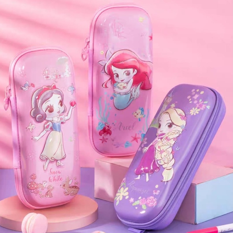 

Kotak Pensil Princess Waterproof Kado Ultah Hampers Anak