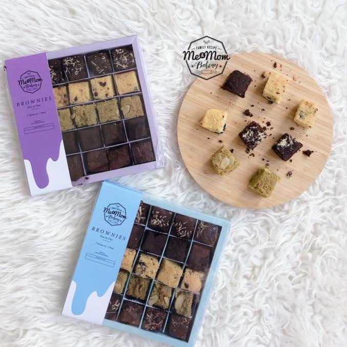 

[BISA COD] Hampers / Parcel / Parsel Lebaran Brownie Package 5in1 *Pake Topping*