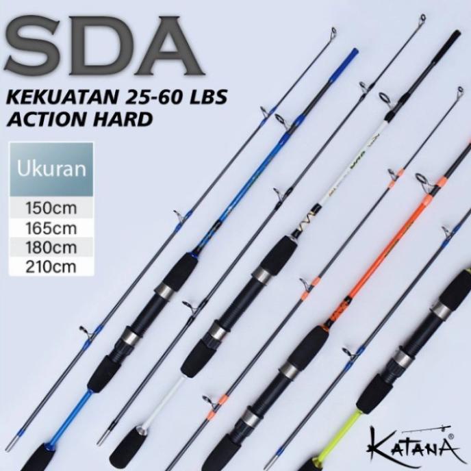 [Bayar DiTempat] Joran carbon solid katana SDA 150 165 180 210 marit kaki 2