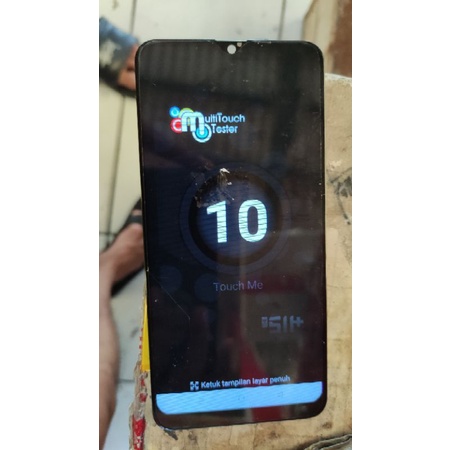 New LCD Touchscreen Fullset Oppo A5S - A7 - A12 - Realme 3 - 3i Original Asli bawaan copotan cabutan