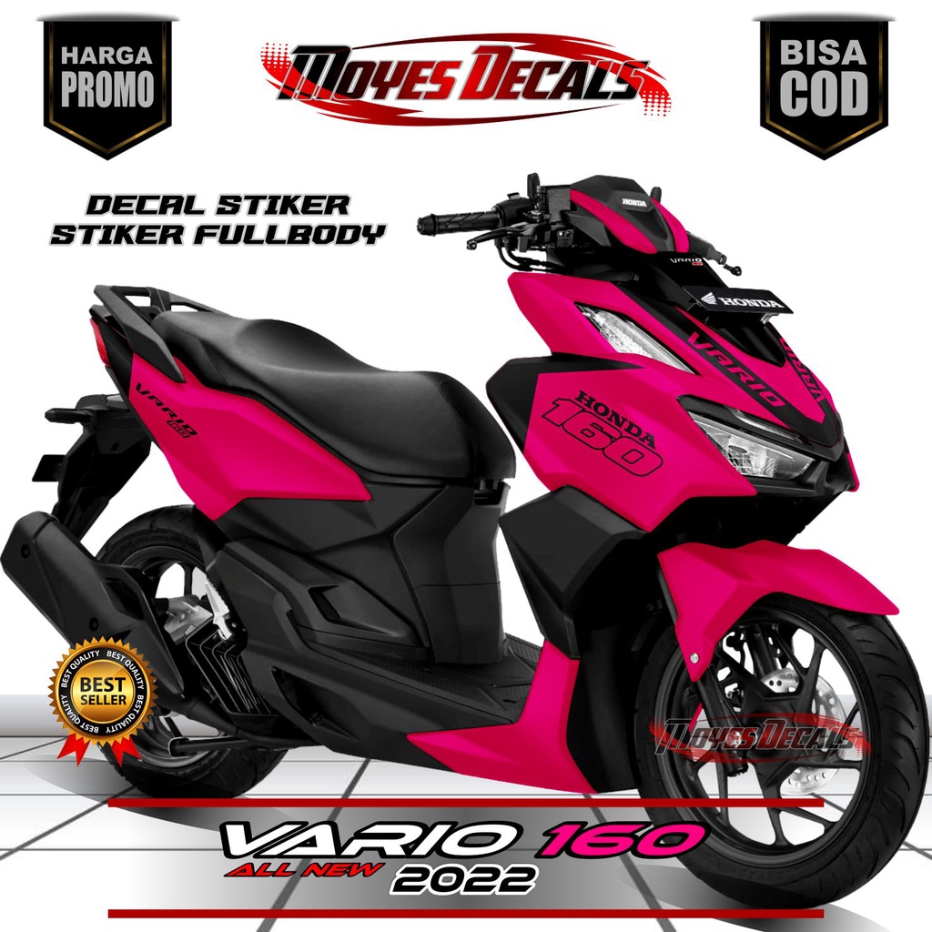 Decal Vario New 160 Fullbody Stiker New Vario 160 Motif Bunglon 2 Warna